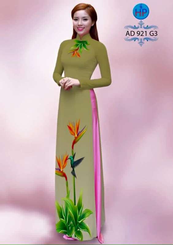 Vải áo dài Lụa 3D