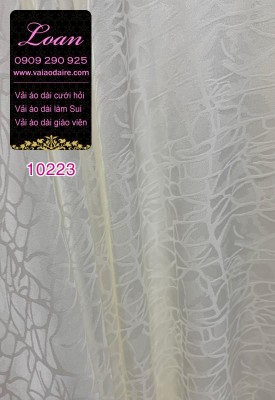 Vải áo dài lụa Đông Hưng-GT 10223