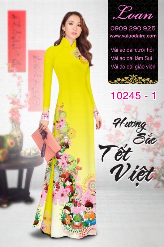 Vải áo dài tết