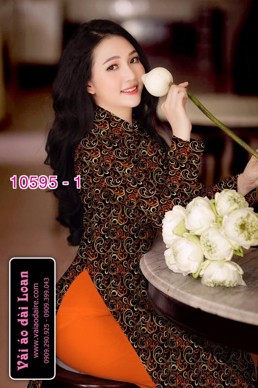 Vải áo dài hoa nhí