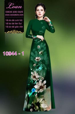 Vải áo dài hoa 3D-DT 10944