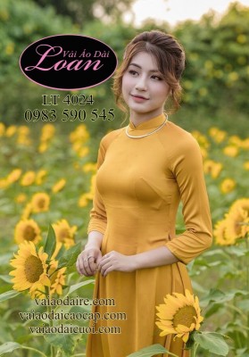 Vải áo dài trơn Thái Tuấn-LT 10978