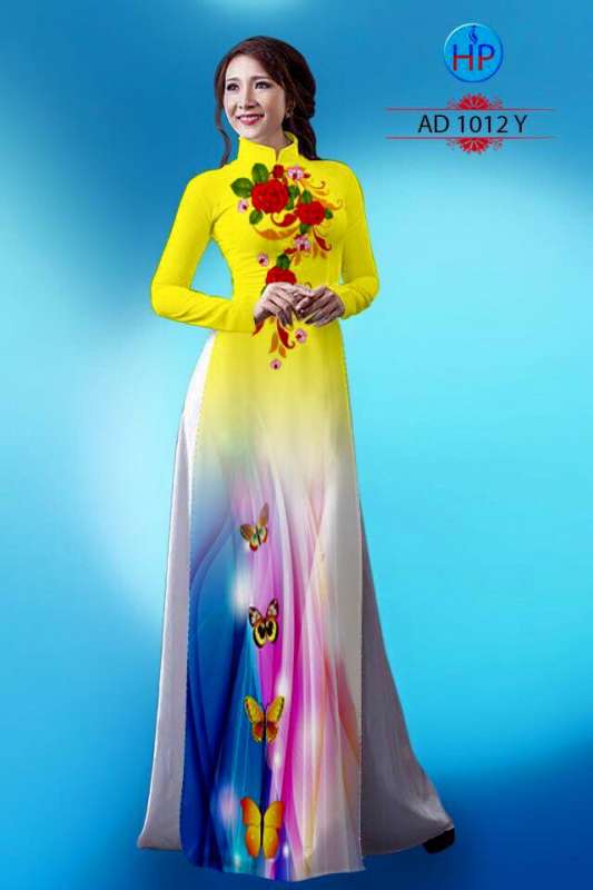 Vải áo dài màu sắc pha trộn