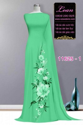 Vải áo dài in hoa 3D-DT 11625