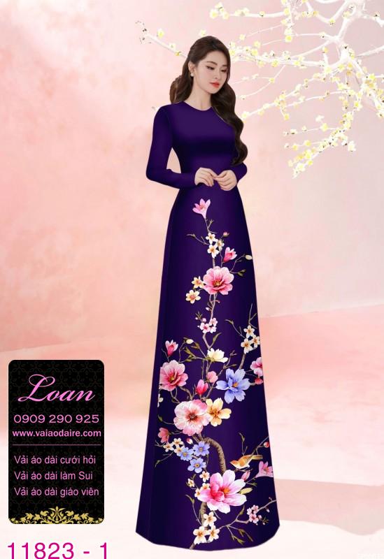 Vải áo dài in 3D