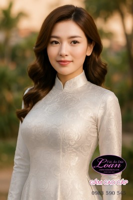 Vải áo dài gấm Thái Tuấn-GT 12397