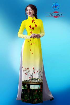 Vải áo dài hình cây cầu-DT 1248