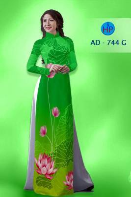 Vải áo dài Hoa Sen 3D-DT 1292