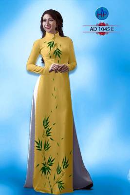 Vải áo dài cành trúc-DT 1350