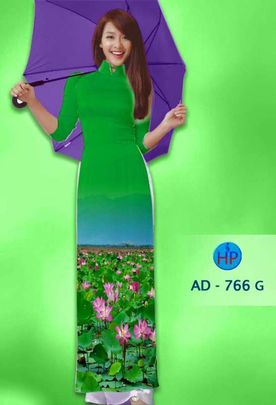 Vải áo dài ao Sen