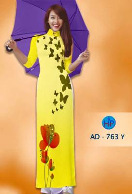 Vải áo dài cánh bướm-DT 1387