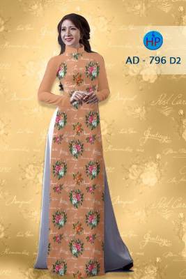 Vải áo dài hoa nhỏ-DT 1390