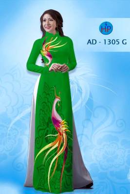 Vải áo dài chim Phượng-DT 1423