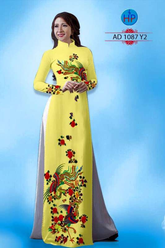 Vải áo dài hoa nhỏ