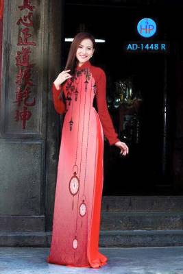 Vải áo dài hình đồng hồ-DT 1699