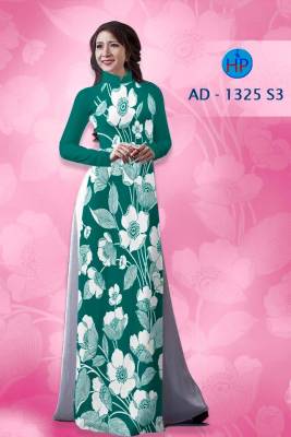 Vải áo dài hoa toàn thân-DT 1718