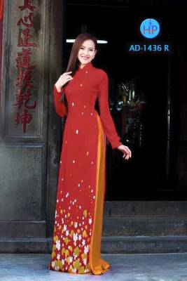 Vải áo dài hoa nhỏ-DT 1724