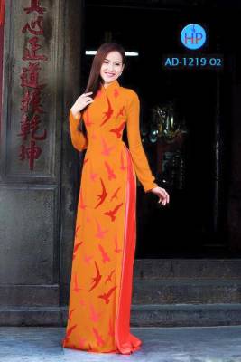Vải áo dài chim én-DT 1840