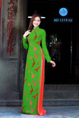 Vải áo dài chim én-DT 1840