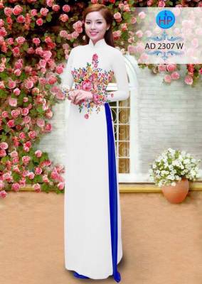 Vải áo dài hoa nhỏ-DT 2018