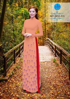 Vải áo dài hoa nhỏ-DT 2181