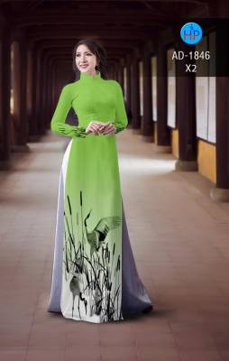 Vải áo dài con Cò-DT 2186