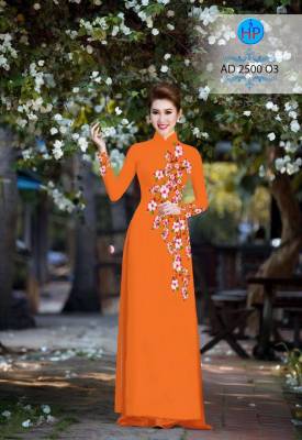 Vải áo dài hoa dây-DT 2189