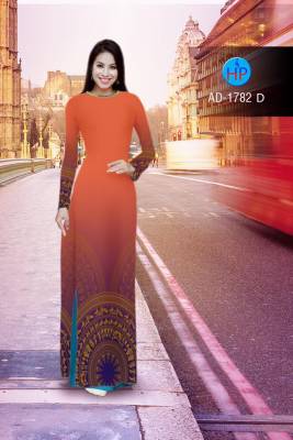 Vải áo dài trống đồng-DT 2217