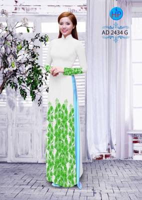 Vải áo dài hoa dây-DT 2237
