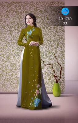 Vải áo dài hoa nhỏ-DT 2238