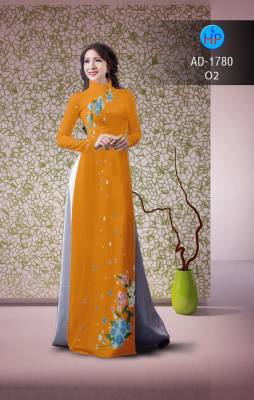 Vải áo dài hoa nhỏ-DT 2238