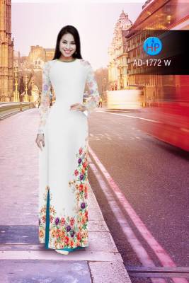 Vải áo dài hoa nhỏ-DT 2239
