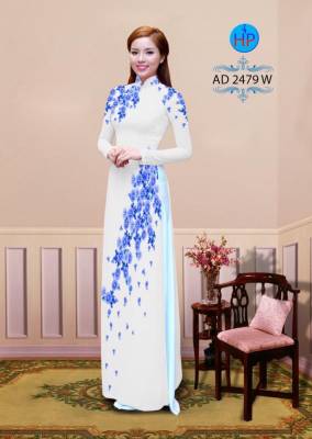 Vải áo dài hoa nhỏ-DT 2249
