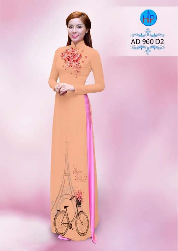 Vải áo dài xe đạp