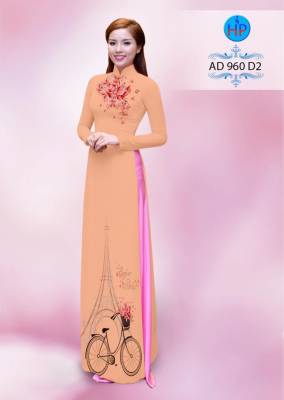 Vải áo dài xe đạp-DT 2284