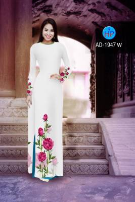 Vải áo dài hoa Cúc-DT 2303