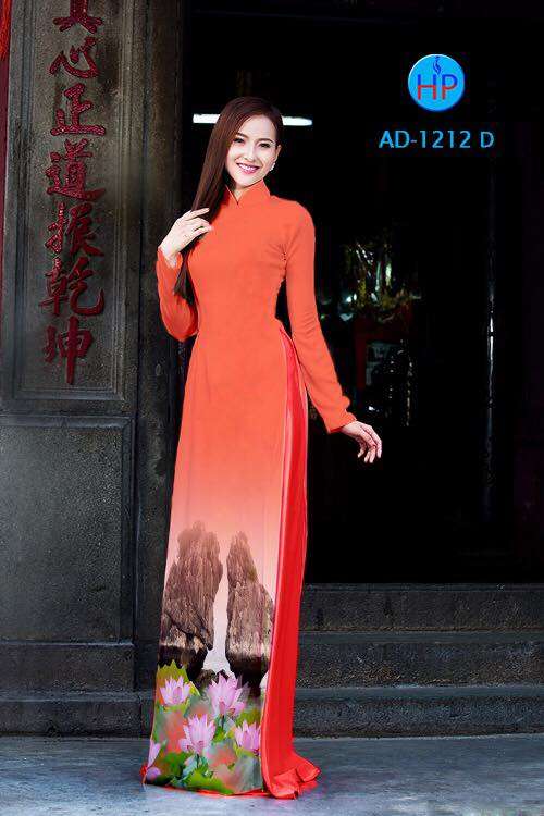 Vải áo dài vịnh Hạ Long
