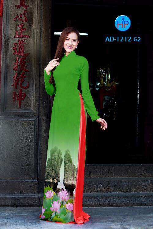 Vải áo dài vịnh Hạ Long