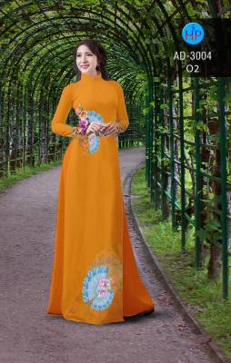 Vải áo dài hình cánh quạt-DT 2321
