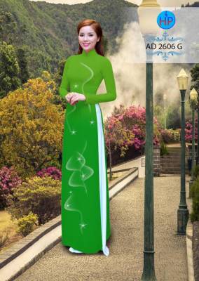 Vải áo dài đường sáng mảnh-DT 2323