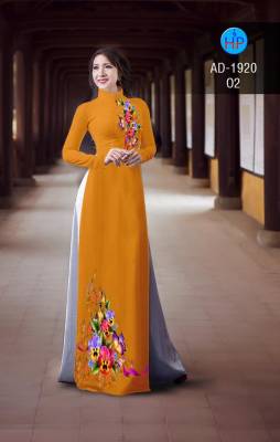 Vải áo dài hoa bướm-DT 2325