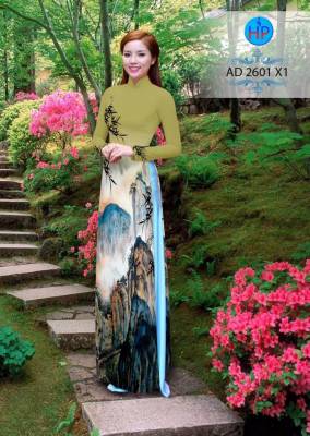 Vải áo dài núi non-DT 2330
