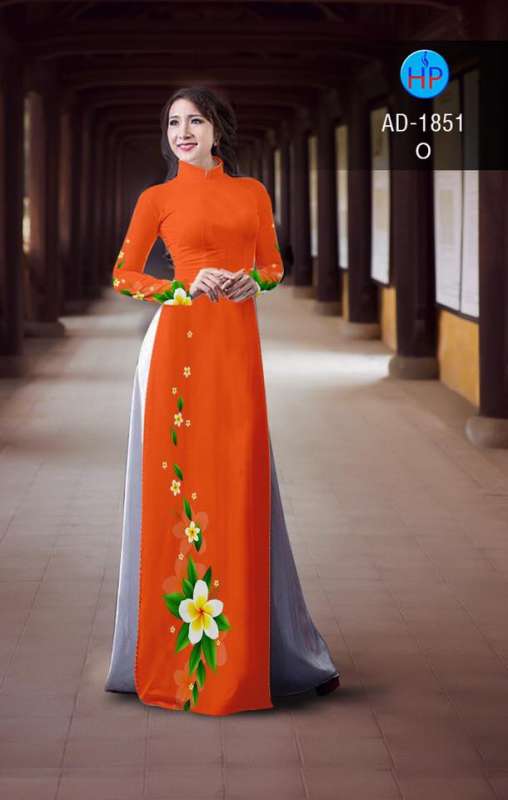 Vải áo dài hoa Sứ