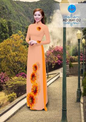 Vải áo dài hoa Cúc-DT 2368