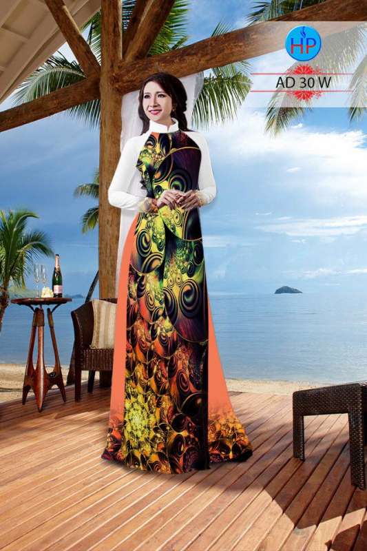 Vải áo dài lập thể