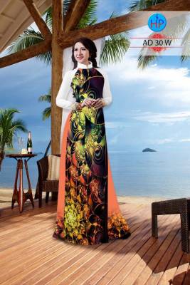 Vải áo dài lập thể-DT 2378
