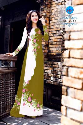 Vải áo dài nguyên bộ-DT 2383