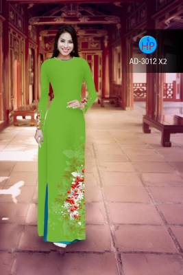 Vải áo dài hoa chìm-DT 2405