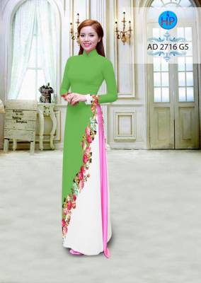 Vải áo dài hao dây xéo-DT 2488