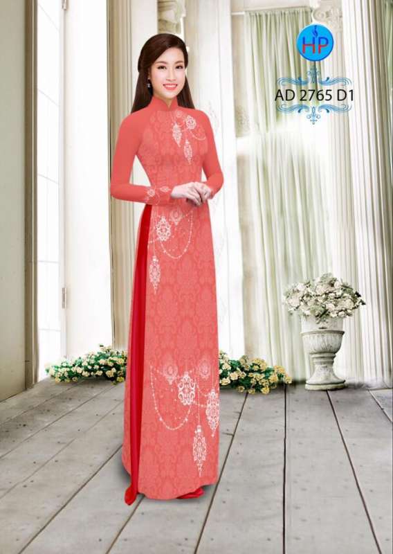Vải áo dài hạt Pha Lê